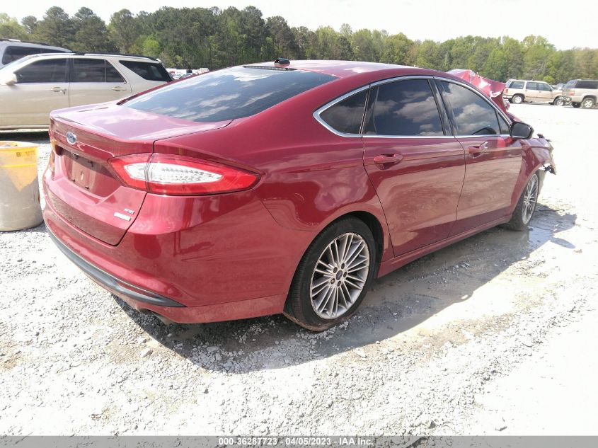 2014 Ford Fusion Se VIN: 3FA6P0HD7ER365723 Lot: 36287723