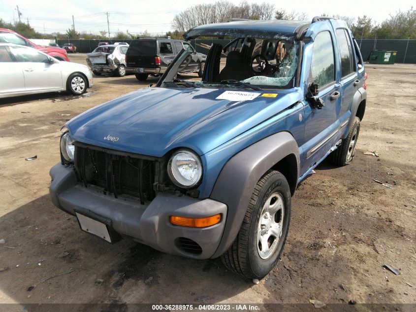 1J4GL48K84W329769 2004 Jeep Liberty Sport