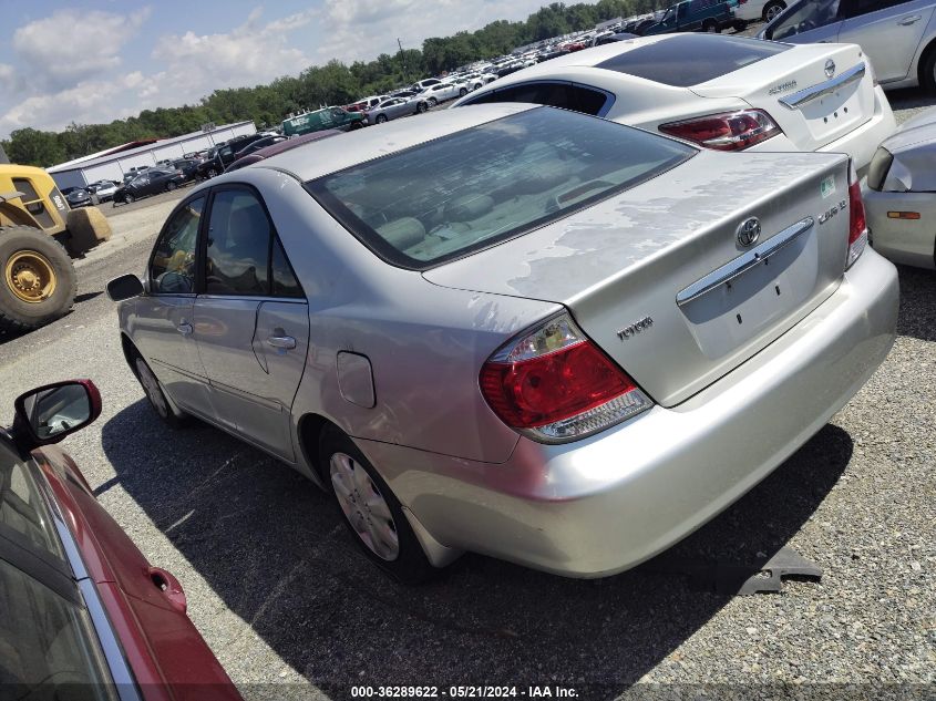 2005 Toyota Camry Le VIN: 4T1BE30K55U992905 Lot: 36289622