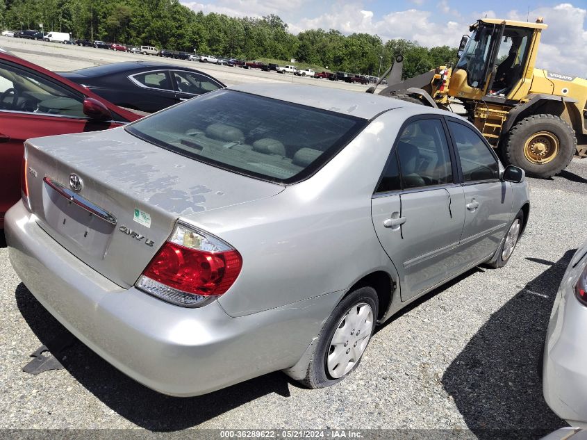 2005 Toyota Camry Le VIN: 4T1BE30K55U992905 Lot: 36289622