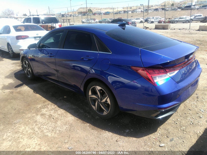 2021 HYUNDAI ELANTRA LI VIN: 5NPLP4AG4MH010017