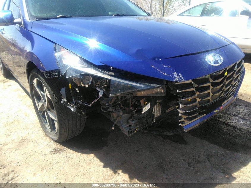 2021 HYUNDAI ELANTRA LI VIN: 5NPLP4AG4MH010017