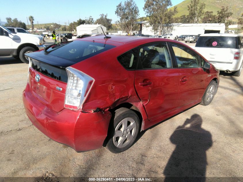 2011 Toyota Prius Three VIN: JTDKN3DU7B1434194 Lot: 36290451