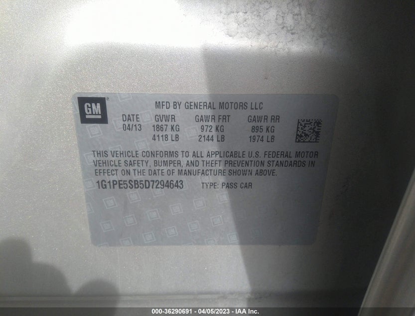 1G1PE5SB5D7294643