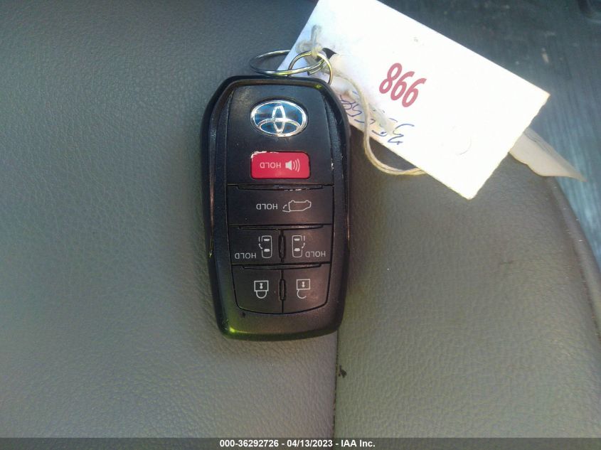 2021 Toyota Sienna Xle VIN: 5TDJRKEC2MS055559 Lot: 36292726