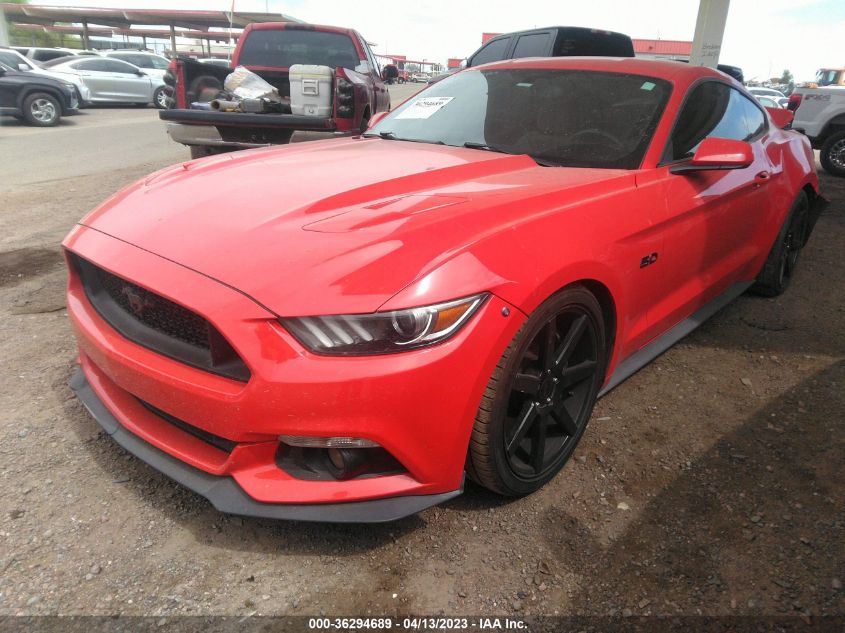 2016 Ford Mustang Gt VIN: 1FA6P8CF1G5274055 Lot: 36294689