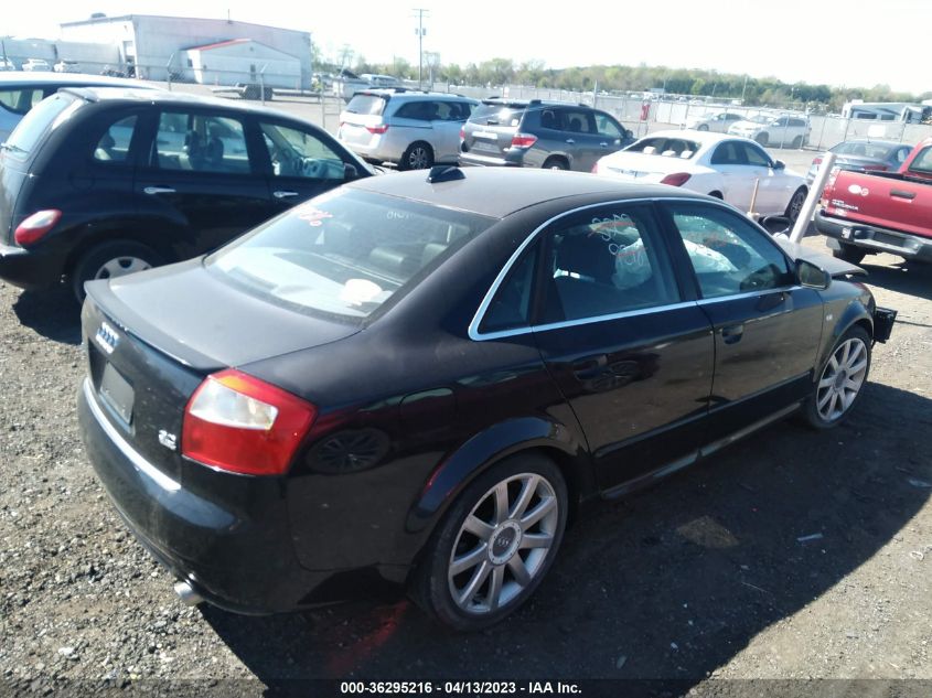 2004 Audi A4 3.0 VIN: WAULT68E54A157785 Lot: 36295216