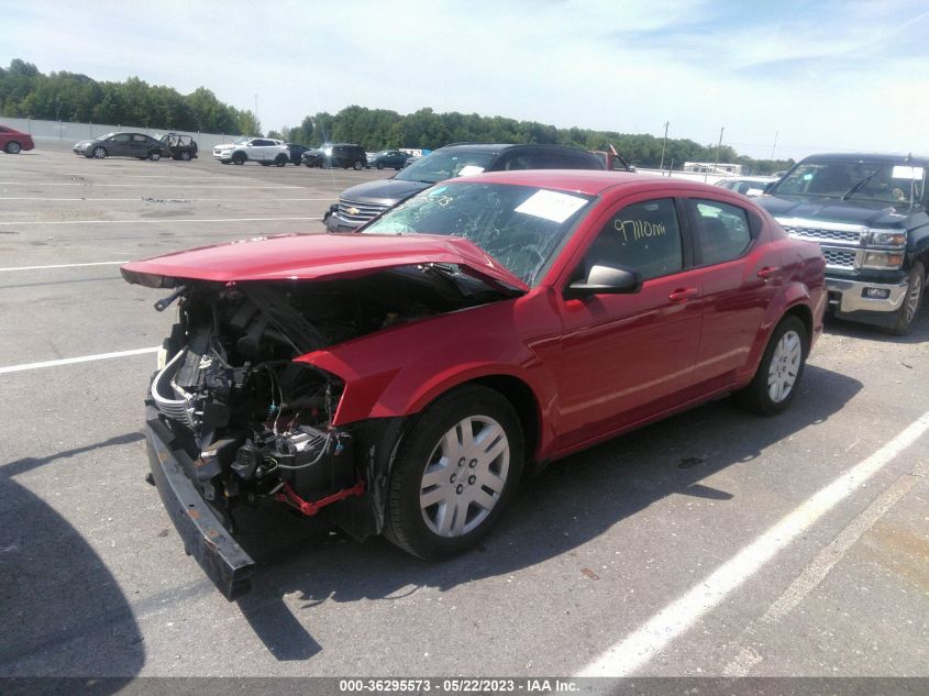 1C3CDZAB0CN311672 2012 Dodge Avenger Se