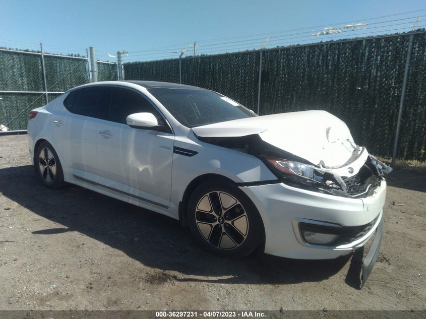 2013 KIA OPTIMA HYBRID EX - KNAGM4AD5D5054539
