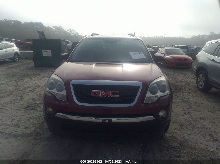 1GKLRLED5AJ160228 2010 GMC Acadia Sle