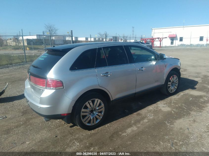 2010 Lincoln Mkx VIN: 2LMDJ6JC1ABJ21372 Lot: 36299335