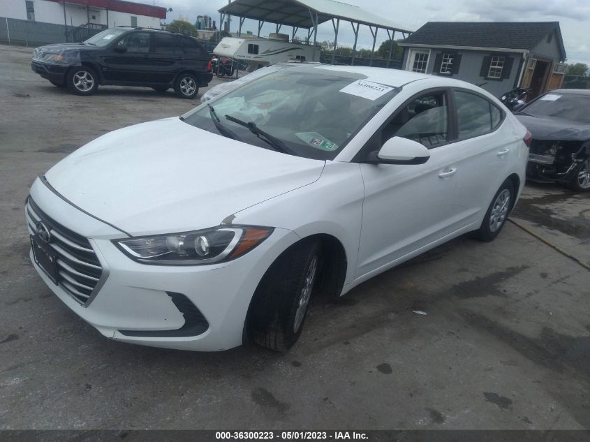 2017 Hyundai Elantra Se VIN: 5NPD74LF6HH176182 Lot: 36300223