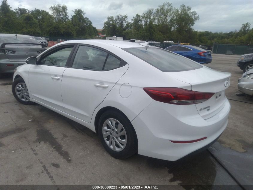 2017 Hyundai Elantra Se VIN: 5NPD74LF6HH176182 Lot: 36300223