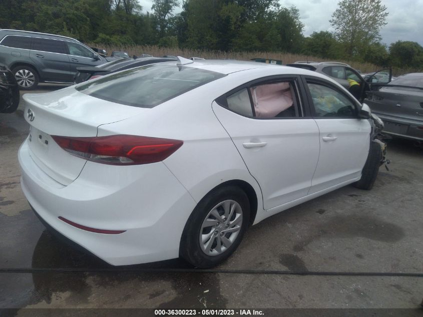 2017 Hyundai Elantra Se VIN: 5NPD74LF6HH176182 Lot: 36300223