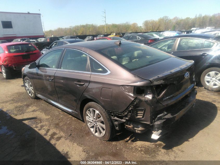 2016 Hyundai Sonata Sport VIN: 5NPE34AF8GH317383 Lot: 36304980