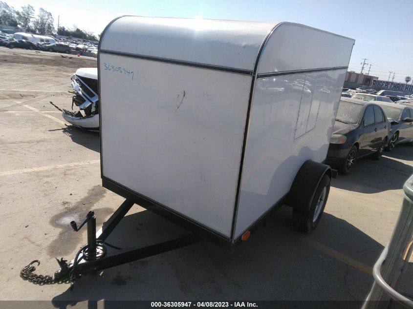 2005 Aztex Enclosed Trailer VIN: 4ZBEN10815F020371 Lot: 36305947