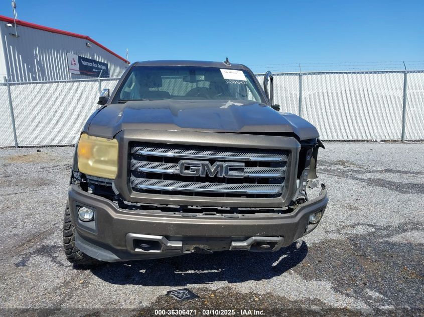 2015 GMC Sierra 1500 Sle VIN: 3GTU2UEC0FG450127 Lot: 36306471