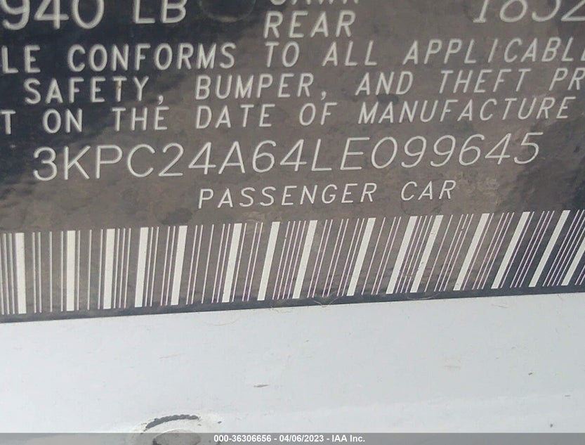 3KPC24A64LE099645