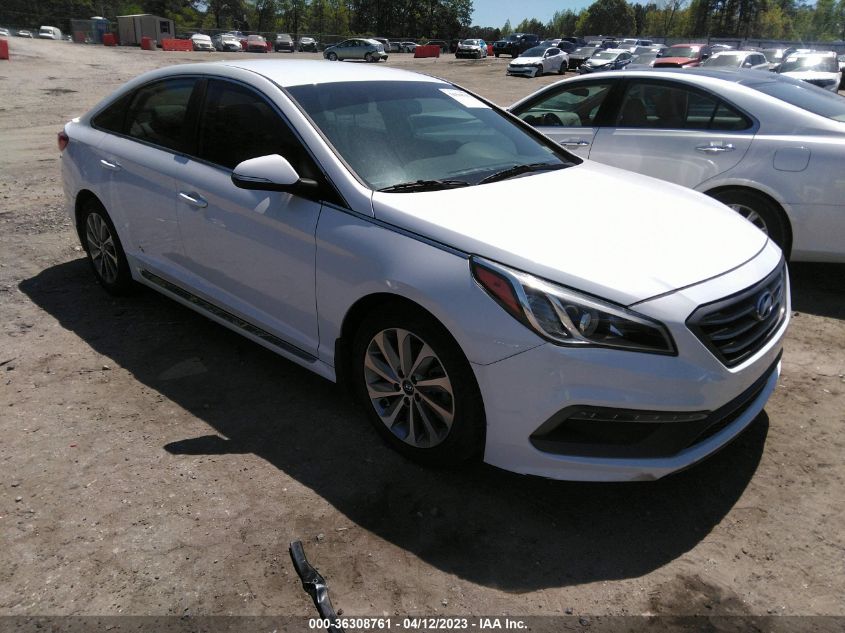 2016 Hyundai Sonata Sport VIN: 5NPE34AF4GH344838 Lot: 36308761