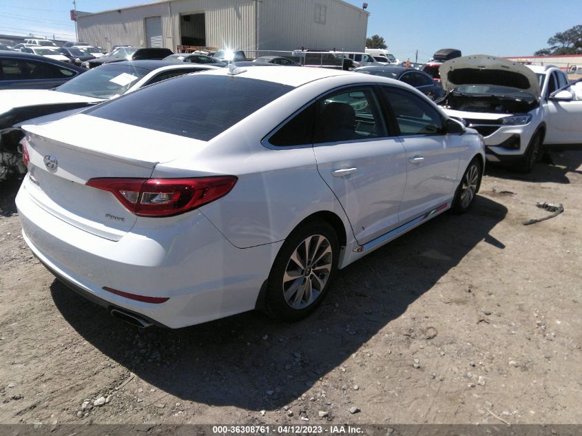 2016 Hyundai Sonata Sport VIN: 5NPE34AF4GH344838 Lot: 36308761