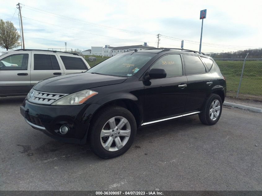 2007 Nissan Murano Sl VIN: JN8AZ08T47W510985 Lot: 36309057