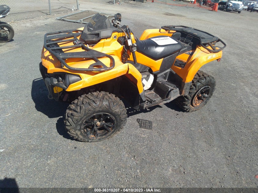 VIN 3JBLMAT49KJ001027 2019 CAN-AM OUTLANDER MAX 570/570 DPS
