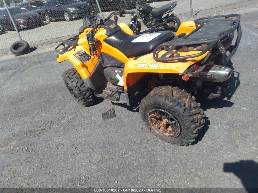 VIN 3JBLMAT49KJ001027 2019 CAN-AM OUTLANDER MAX 570/570 DPS