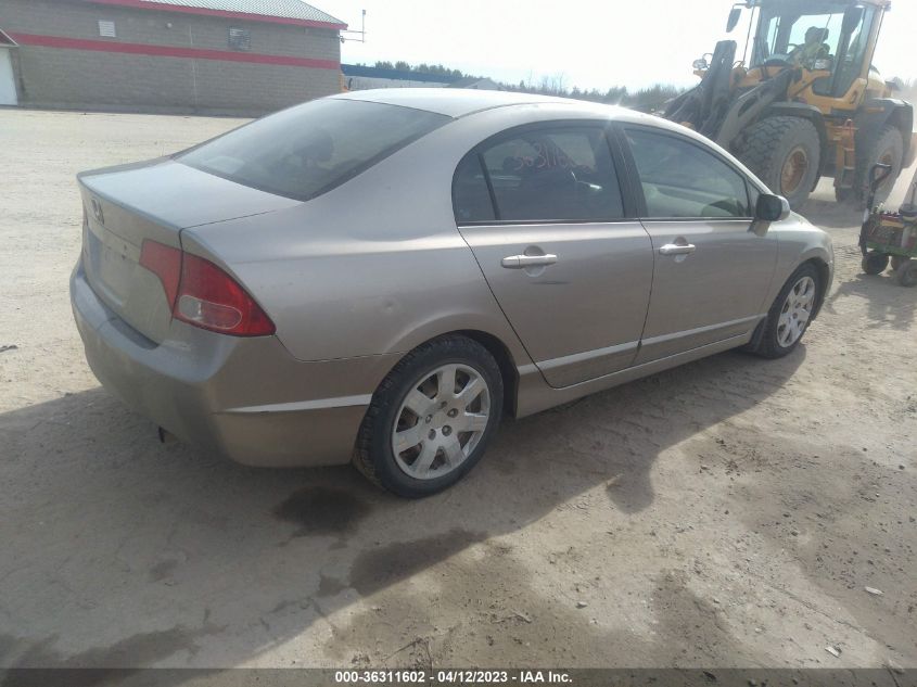 2006 Honda Civic Lx VIN: 1HGFA16506L033167 Lot: 36311602