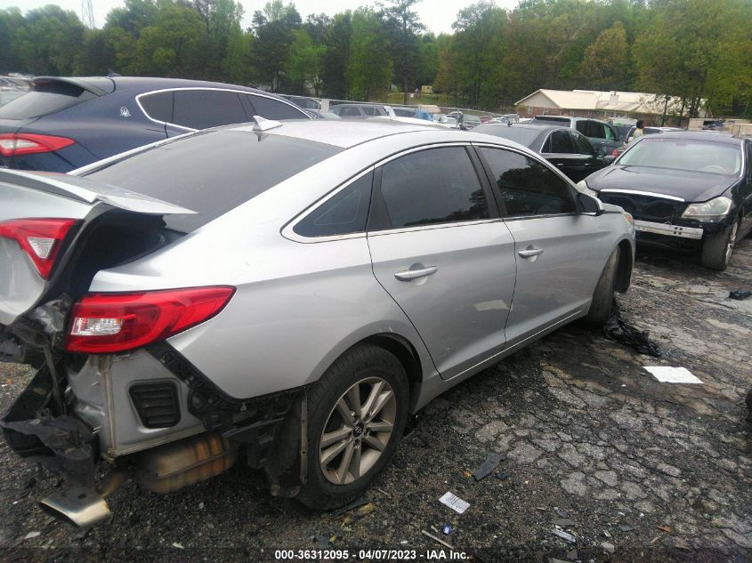 2015 Hyundai Sonata Se VIN: 5NPE24AF5FH004700 Lot: 36312095