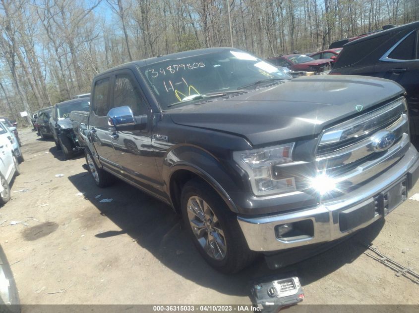 1FTEW1CFXHFC41728 2017 Ford F-150 Lariat