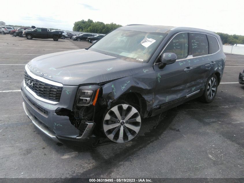 2022 Kia Telluride Ex VIN: 5XYP34HC0NG207517 Lot: 36319495