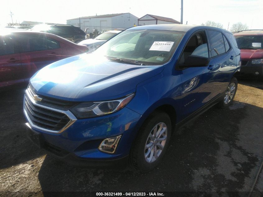 2019 Chevrolet Equinox Ls VIN: 3GNAXHEV3KS567437 Lot: 36321499