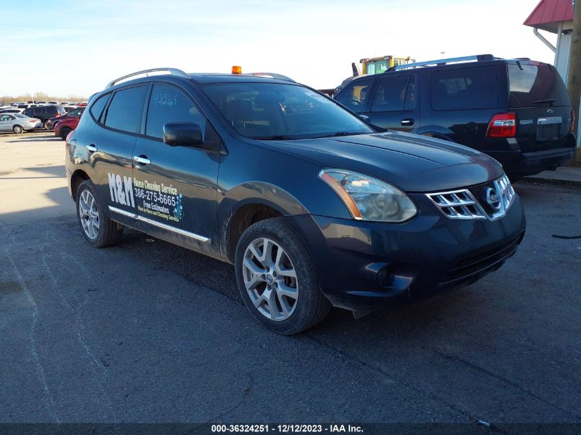 2013 Nissan Rogue Sv W/Sl Pkg VIN: JN8AS5MTXDW024863 Lot: 36324251