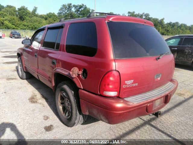 2001 Dodge Durango VIN: 1B4HR28N41F599923 Lot: 36327310