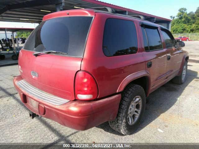 2001 Dodge Durango VIN: 1B4HR28N41F599923 Lot: 36327310