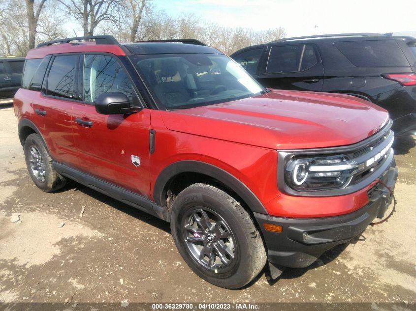 2023 Ford Bronco Sport Big Bend VIN: 3FMCR9B62PRD08639 Lot: 36329780