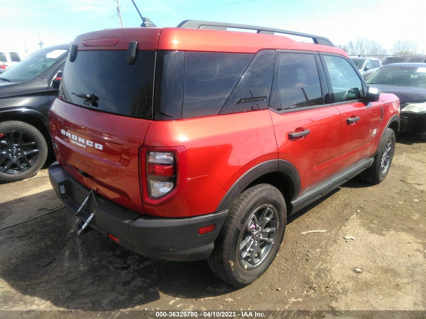 2023 Ford Bronco Sport Big Bend VIN: 3FMCR9B62PRD08639 Lot: 36329780
