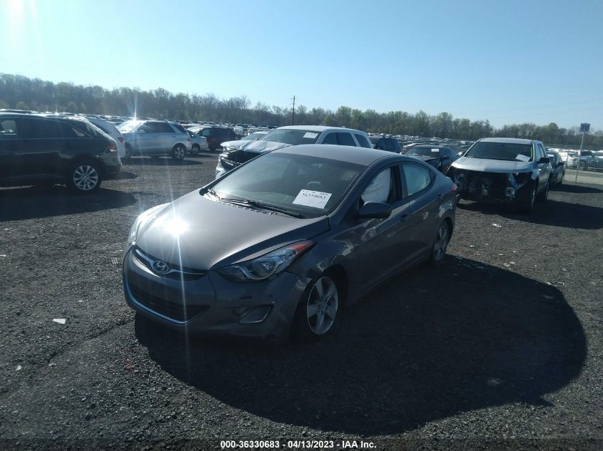 2012 Hyundai Elantra Gls VIN: 5NPDH4AE1CH064017 Lot: 39241163