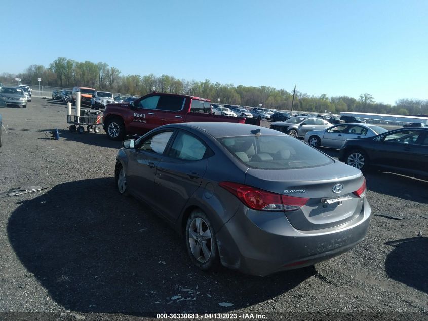 2012 Hyundai Elantra Gls VIN: 5NPDH4AE1CH064017 Lot: 39241163