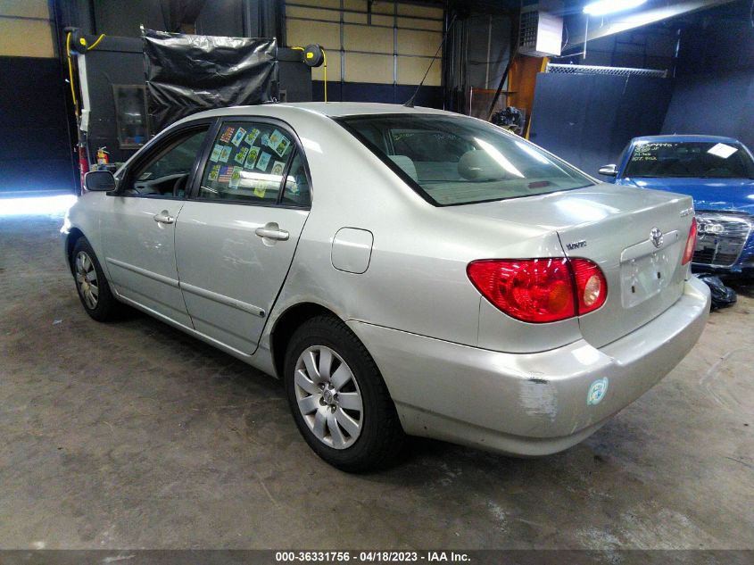 2004 Toyota Corolla Le VIN: 2T1BR32E64C302350 Lot: 40652896