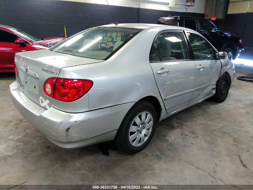 2004 Toyota Corolla Le VIN: 2T1BR32E64C302350 Lot: 40652896