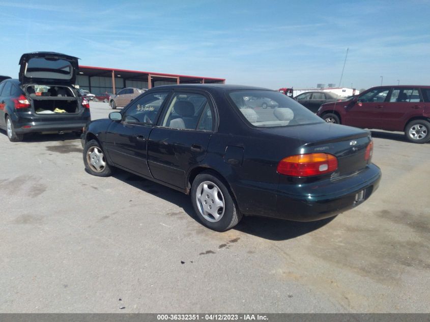 1998 Chevrolet Prizm VIN: 1Y1SK5280WZ411546 Lot: 36332351