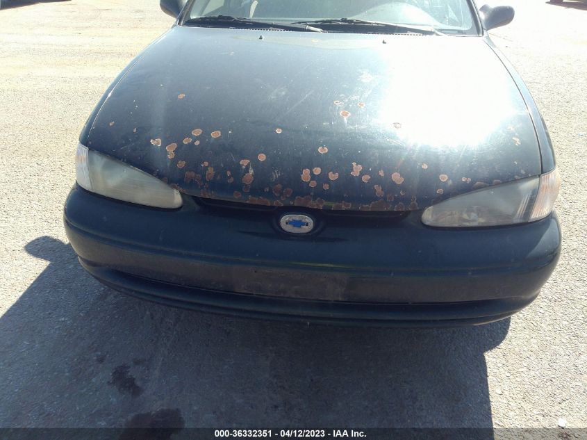 1998 Chevrolet Prizm VIN: 1Y1SK5280WZ411546 Lot: 36332351