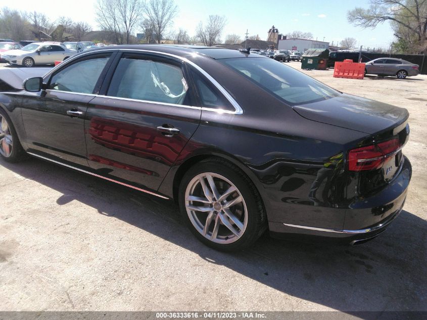 2015 Audi A8 L 4.0T VIN: WAU32AFD3FN019948 Lot: 36333616