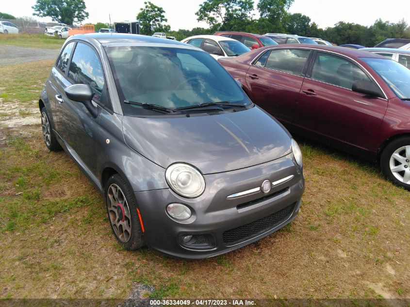 2012 Fiat 500 Sport VIN: 3C3CFFBRXCT384908 Lot: 36334049