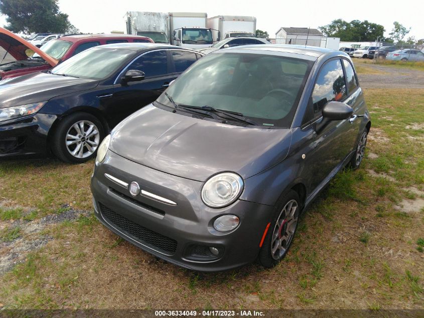 2012 Fiat 500 Sport VIN: 3C3CFFBRXCT384908 Lot: 36334049