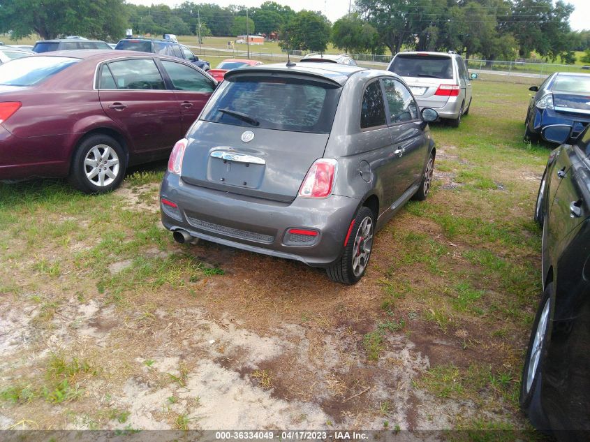 2012 Fiat 500 Sport VIN: 3C3CFFBRXCT384908 Lot: 36334049