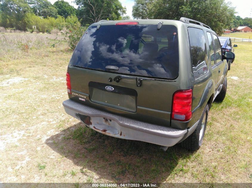 2001 Ford Explorer Sport VIN: 1FMYU60E71UC17430 Lot: 36334050