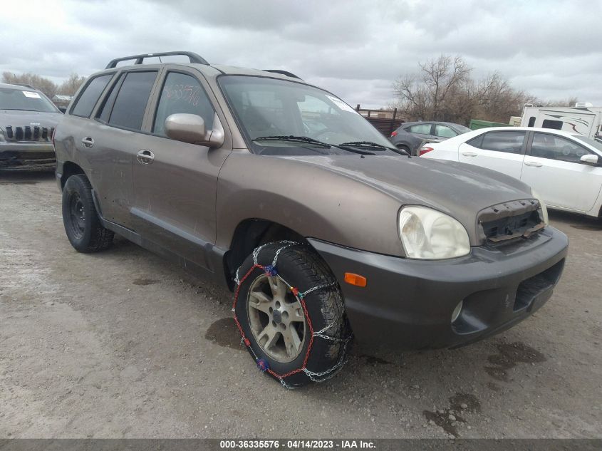 KM8SC13DX5U909718 2005 Hyundai Santa Fe Gls