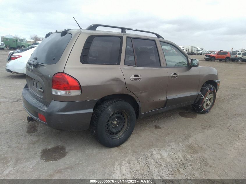 2005 Hyundai Santa Fe Gls VIN: KM8SC13DX5U909718 Lot: 38473285